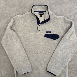 Mens Patagonia sherpa pullover- size medium